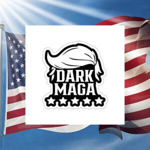 dark MAGA Car Magnet - Trump 2024 Stickers5