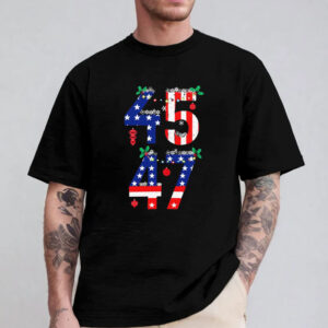 45 47 Christmas Donald Trump T-shirt 2024