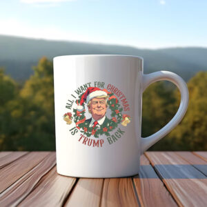 All I Want For Christmas Is Trump Back , Trump 2024 Christmas Mug