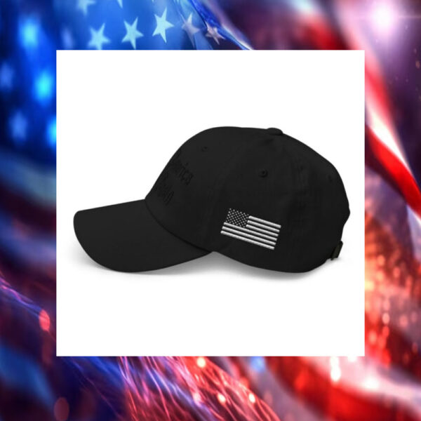 Black Dark Gothic MAGA Hat Cap