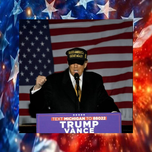 Black and Gold Maga Hat Cap