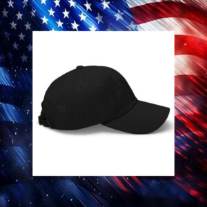 (Black on black) Dark MAGA Hat