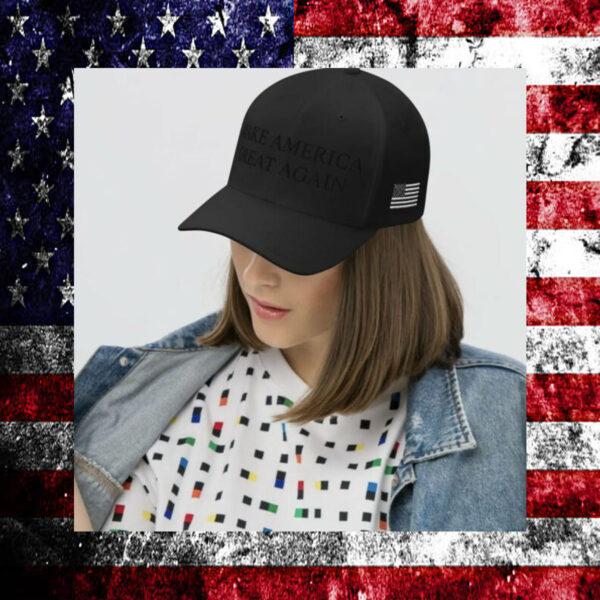 Blackout MAGA Hat, Make America Great Again Hat2