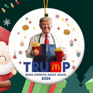 Christmas Ornament - Trump Make America Great Again 2024