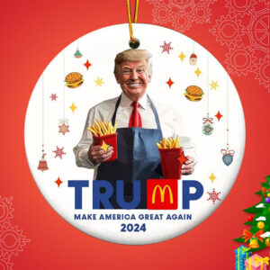 Christmas Ornament - Trump Make America Great Again 20242