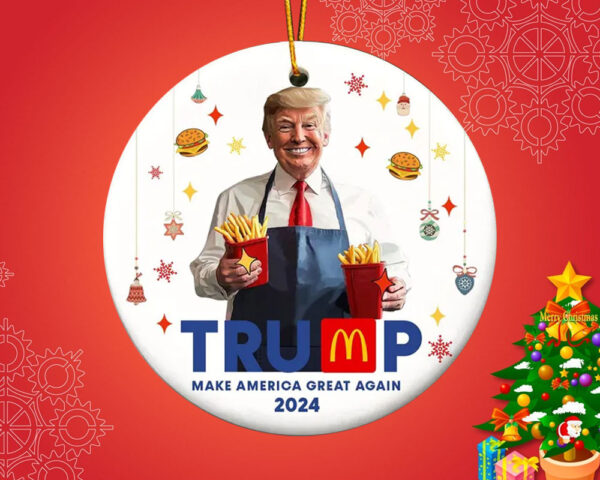 Christmas Ornament - Trump Make America Great Again 20242