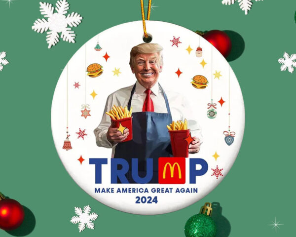 Christmas Ornament - Trump Make America Great Again 20243