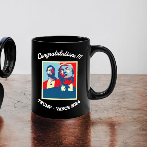 Congratulations Trump And Vance 2024 Mug