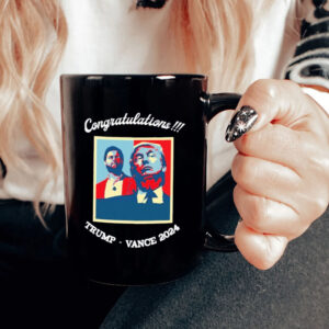 Congratulations Trump And Vance 2024 Mug2