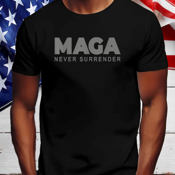 Dark Color President Trump MAGA Never Surrender Shirt, Hoodie, Sweatshirt, Long Sleeve and Tank Top4