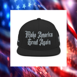 Dark Gothic MAGA – Snapback Hat – Elon Musk’s Rally Hat