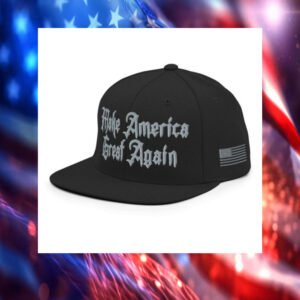 Dark Gothic MAGA – Snapback Hat – Elon Musk’s Rally Hat6