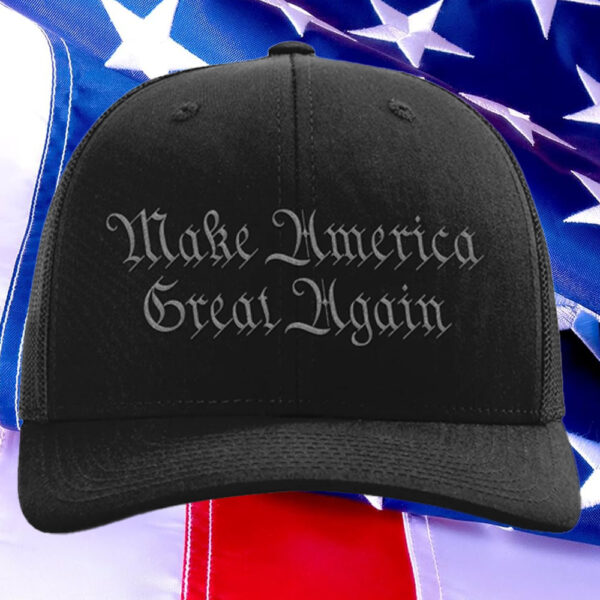 Dark MAGA Constitution Trucker Hat