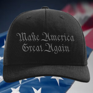 Dark MAGA Constitution Trucker Hat1