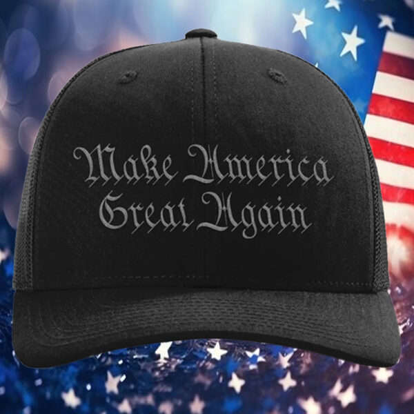 Dark MAGA Constitution Trucker Hat2