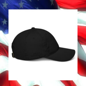 Dark MAGA Embroider Black Hat1