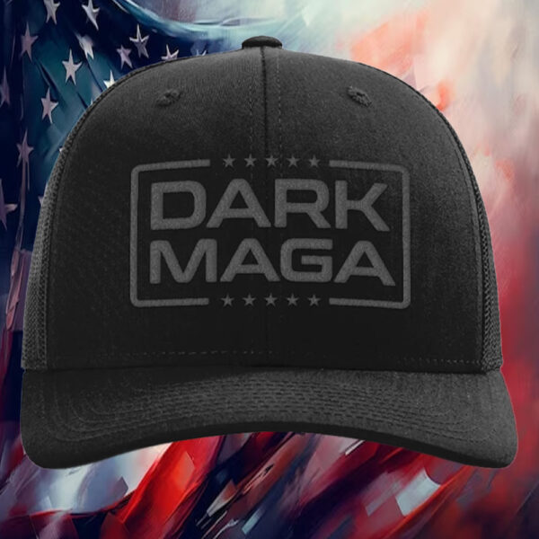 Dark MAGA Trucker Hat2