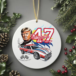 Donald Trump 47th Make America Great Again Ornament