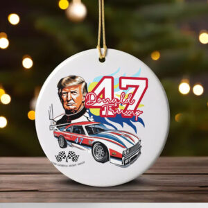 Donald Trump 47th Make America Great Again Ornament1