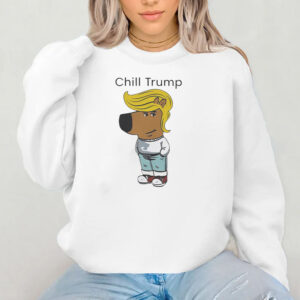 Donald Trump Chill Guy Meme T-Shirt 2024