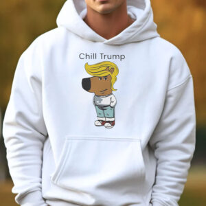 Donald Trump Chill Guy Meme T-Shirt 20243