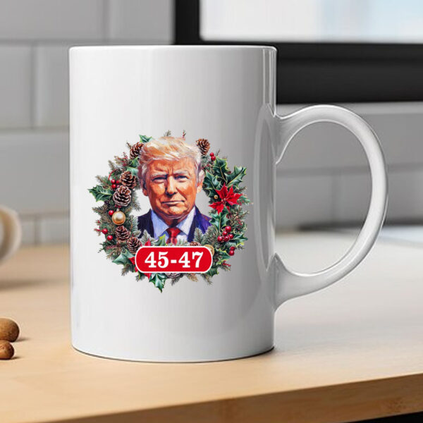 Donald Trump Christmas American Pride Mug 2024