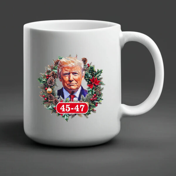 Donald Trump Christmas American Pride Mug 20242