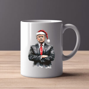 Donald Trump Christmas Mug , MAGA Holidays2