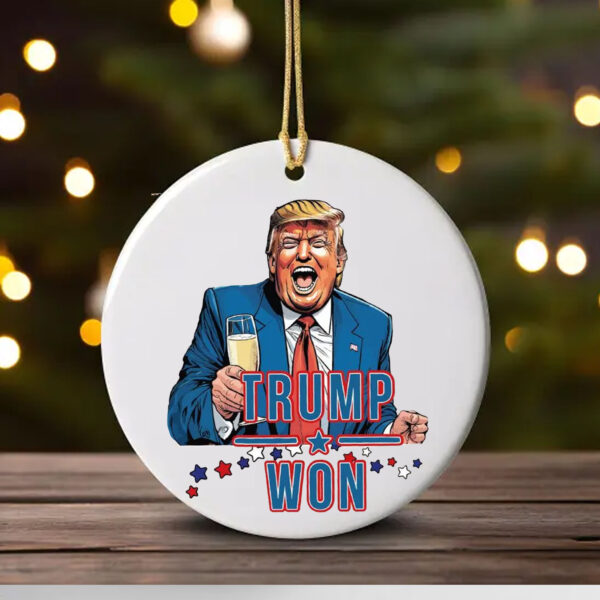 Donald Trump Christmas , Republican , Donald Trump for President Ornament1