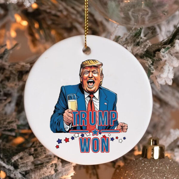 Donald Trump Christmas , Republican , Donald Trump for President Ornament3