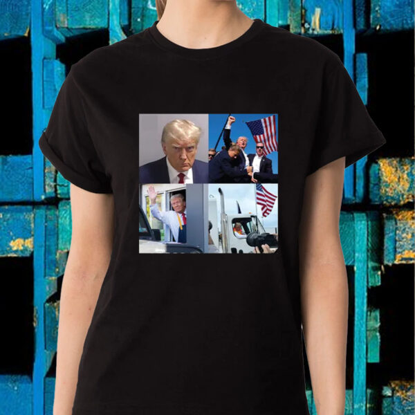 Donald Trump Garbage Truck - Mcdonalds T-Shirt2