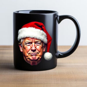 Donald Trump Santa Hat Christmas Mug 20242