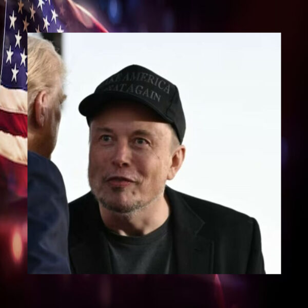 Elon Musk Black Trump Hat