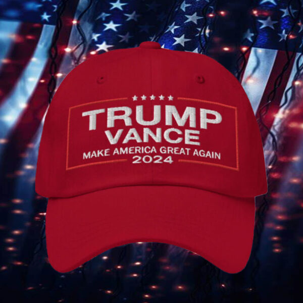 Embroidered Trump President – Vance VP Hat Make America Great Again5