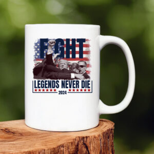 Fight Legends Never Die Trump Mug 20242