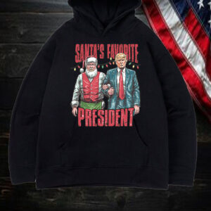 Funny Santa's Favorite President Trump Shirt, Hoodie, Sweatshirt, Long Sleeve and Tank Top