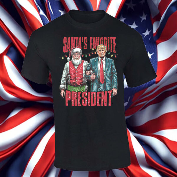 Funny Santa's Favorite President Trump Shirt, Hoodie, Sweatshirt, Long Sleeve and Tank Top5