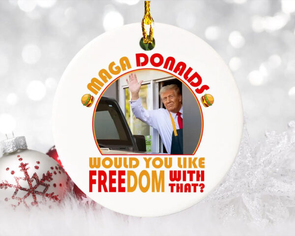 Funny Trump Ornament, Maga Donald Ornament4