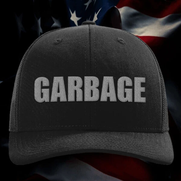 Garbage Dark MAGA Trucker Hat