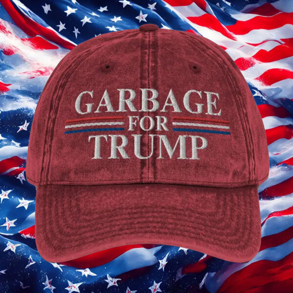 Garbage For Trump 2024 Hat1