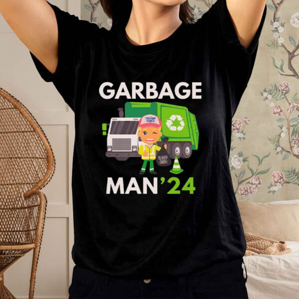 Garbage Man Donald Trump 2024 T-Shirt6