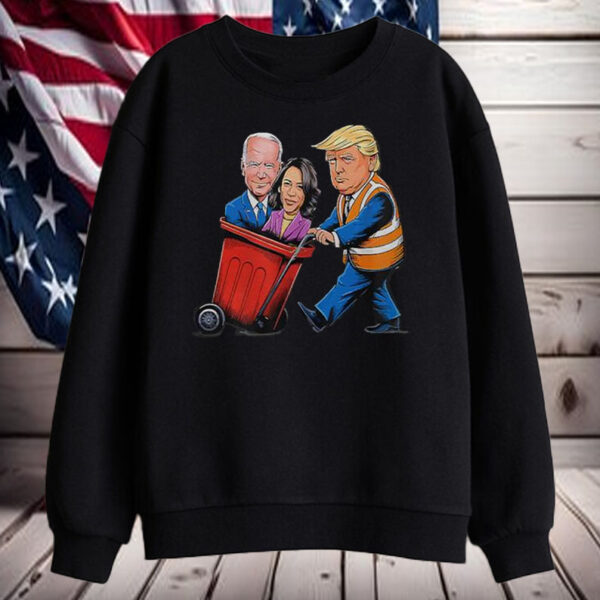 Garbage for Trump 2024 Time to take out Garbage Shirt, Hoodie, Sweatshirt, Long Sleeve and Tank Top2