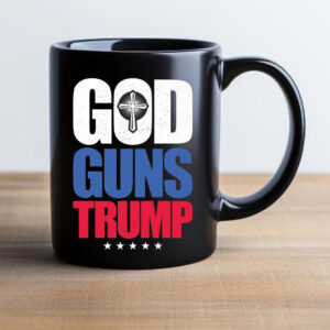 God Guns & Donald Trump Cooling Performance Crew Mug 20242