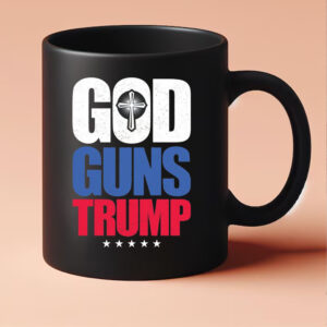 God Guns & Donald Trump Cooling Performance Crew Mug 20243