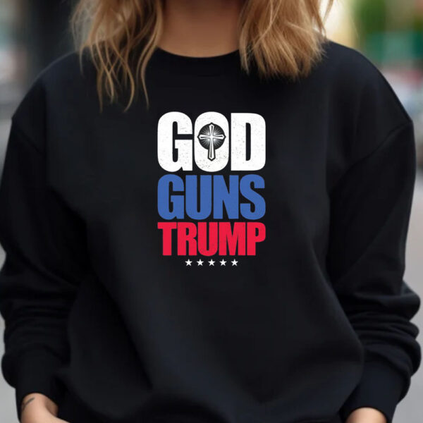 God Guns & Donald Trump Cooling Performance Crew T-Shirt 20241