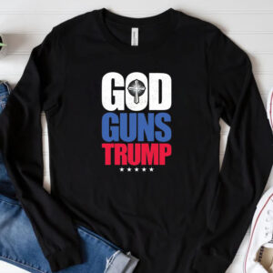 God Guns & Donald Trump Cooling Performance Crew T-Shirt 202433