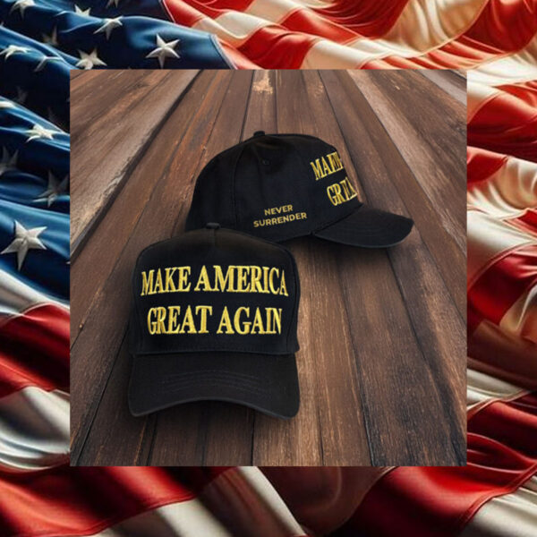 Gold Dark MAGA Hat5