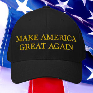 Gold MAGA Hat, Make America Great Again Embroidered Hat4