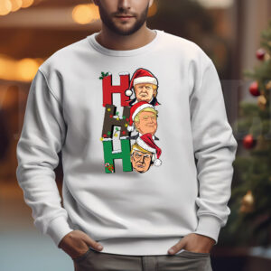 Ho Ho Ho Trump Christmas Sweatshirt , T-shirt , Hoodie , Long Sleeve T-Shirt3