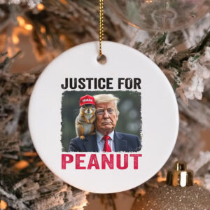 Justice for Peanut Ornament , Trump Peanut3